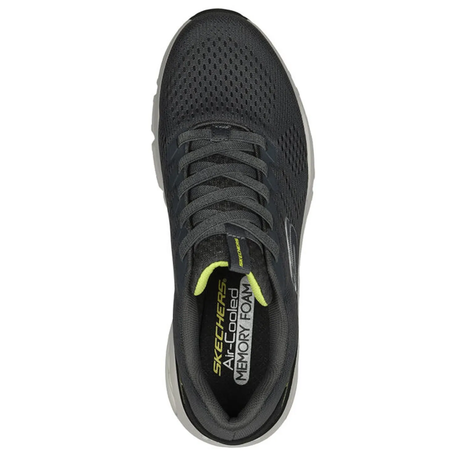 Sneakers & Athletics*Skechers Men's , Skech-Air Ventura Walking Shoe Charcoal/Lime