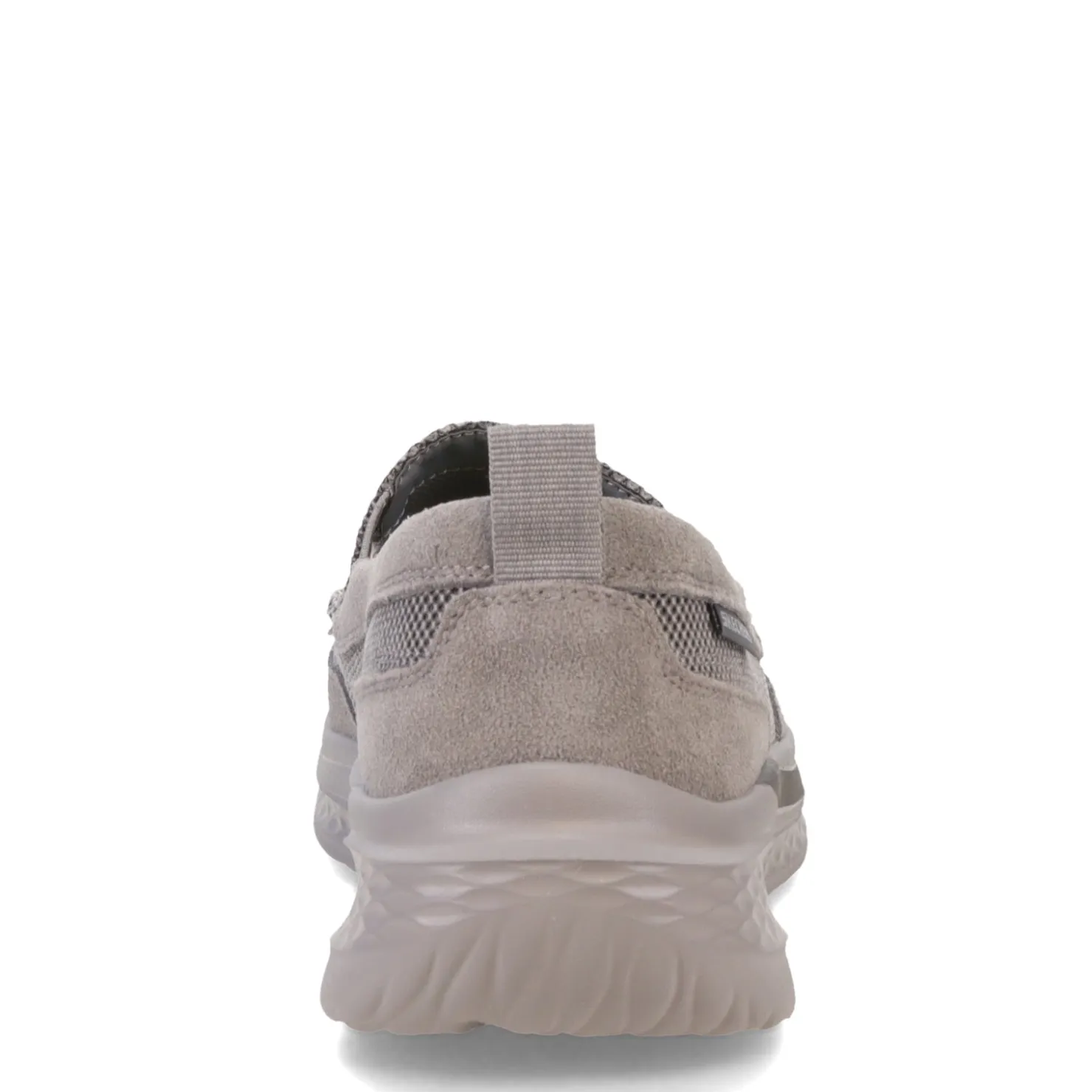 Slip-On Shoes*Skechers Men's , Slade - Munson Slip-On Gray Suede/Mesh