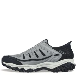 Sneakers & Athletics*Skechers Men's , Slip-ins: After Burn M. Fit - Ridgeburn Sneaker Grey/Black