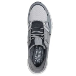 Slip-On Shoes*Skechers Men's , Slip-ins: Glide-Step Pro Walking Shoe Grey/Charcoal