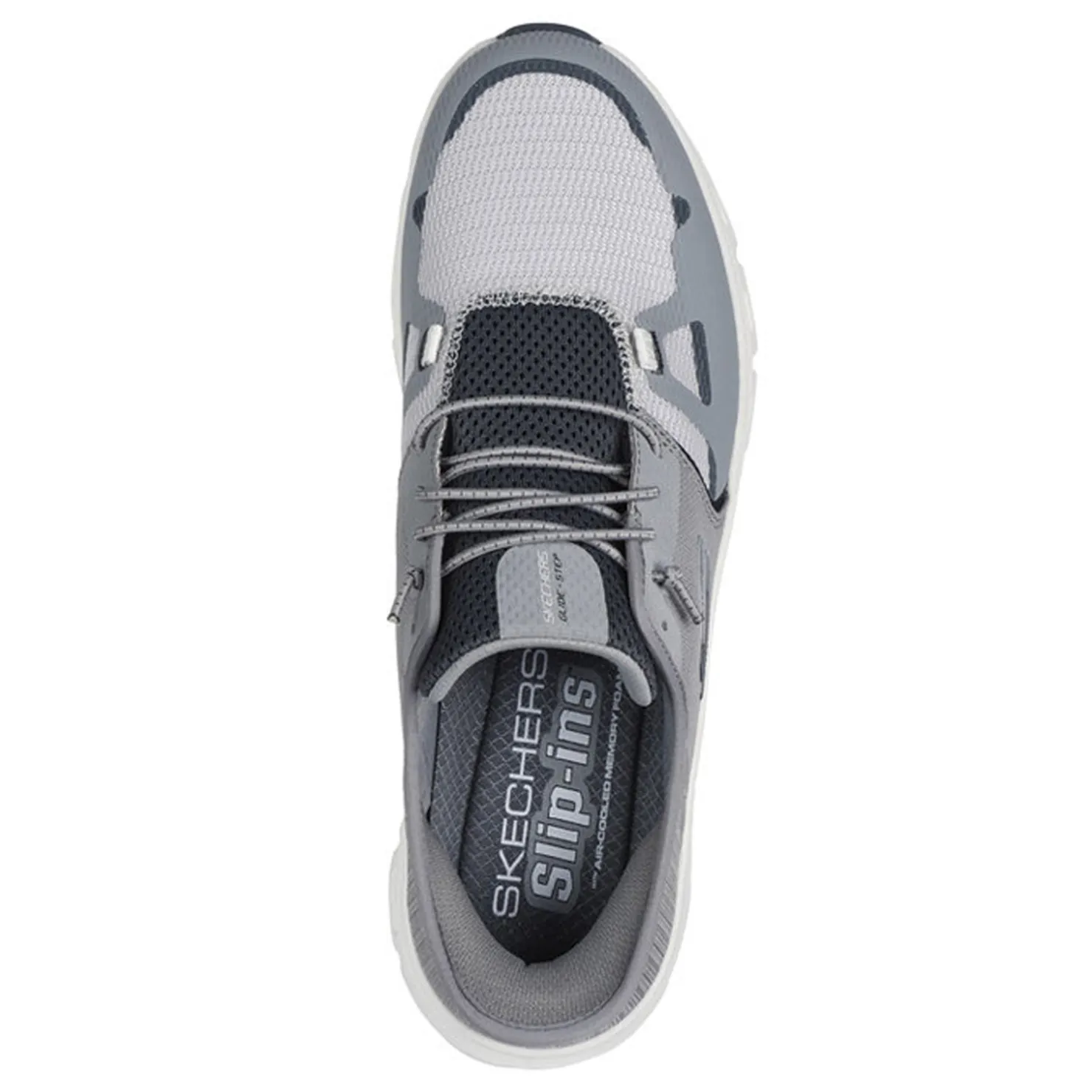 Slip-On Shoes*Skechers Men's , Slip-ins: Glide-Step Pro Walking Shoe Grey/Charcoal