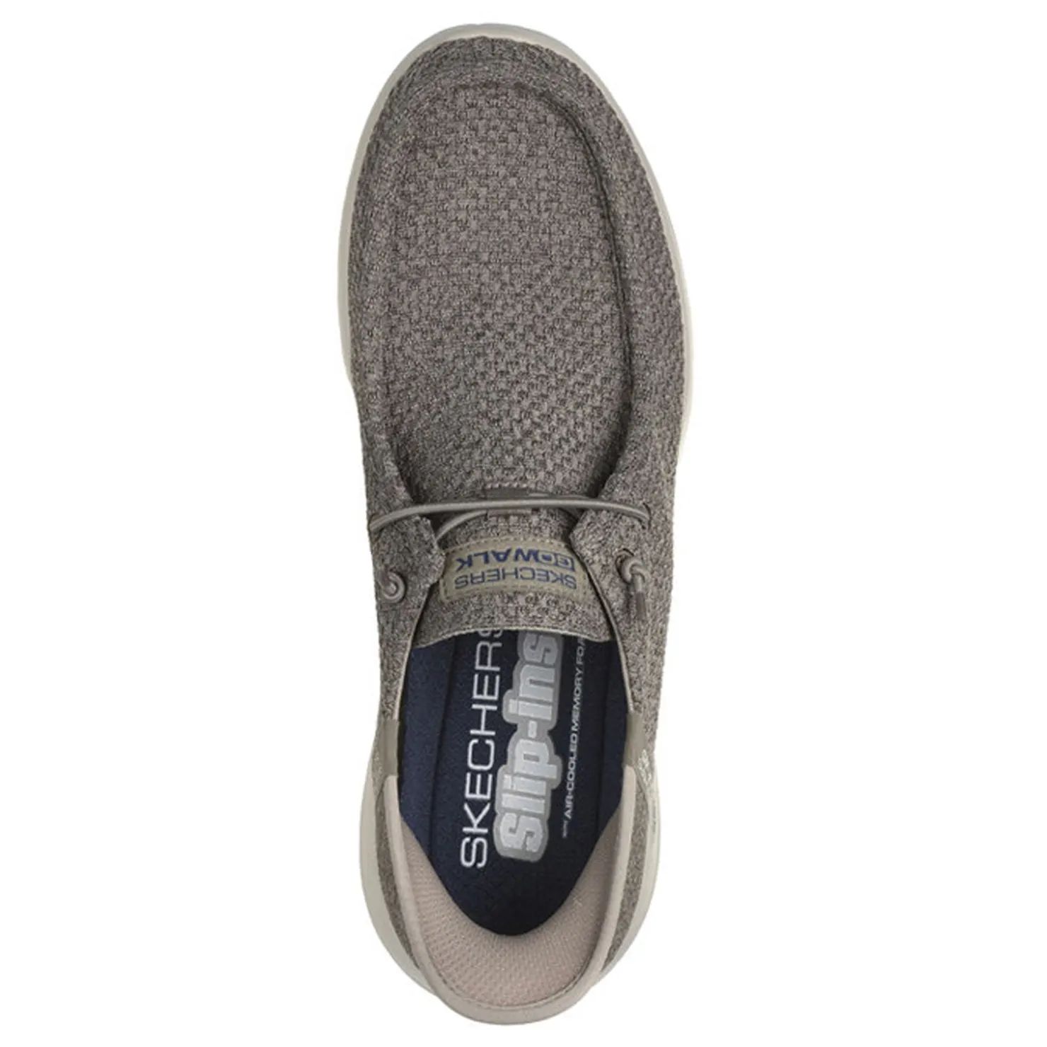Walking*Skechers Men's , Slip-ins: GO WALK Max - Halcyon Sneaker Taupe