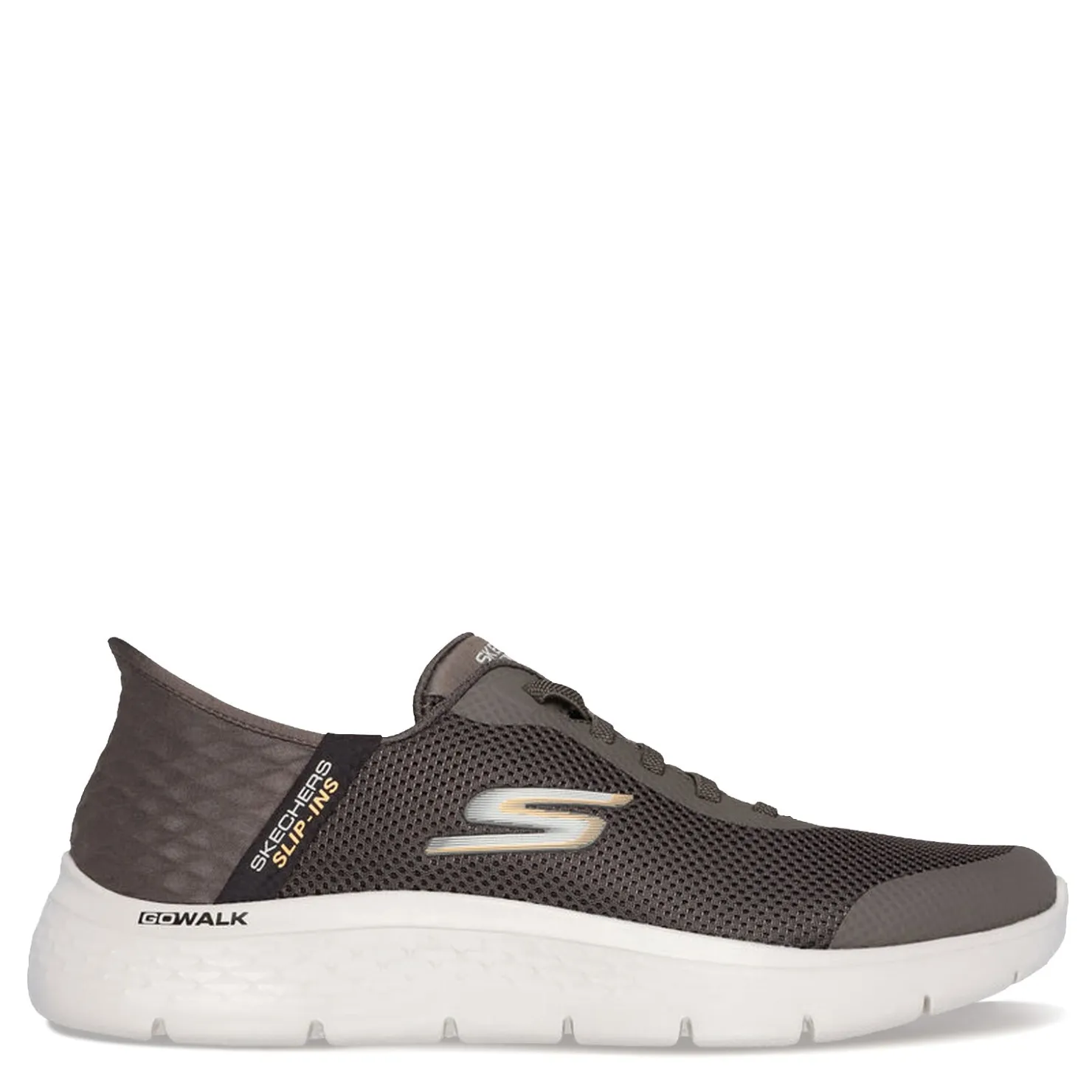 Sneakers & Athletics*Skechers Men's , Slip-ins: GO WALK Flex - Hands Up Walking Shoe Brown