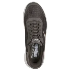 Sneakers & Athletics*Skechers Men's , Slip-ins: GO WALK Flex - Hands Up Walking Shoe Brown