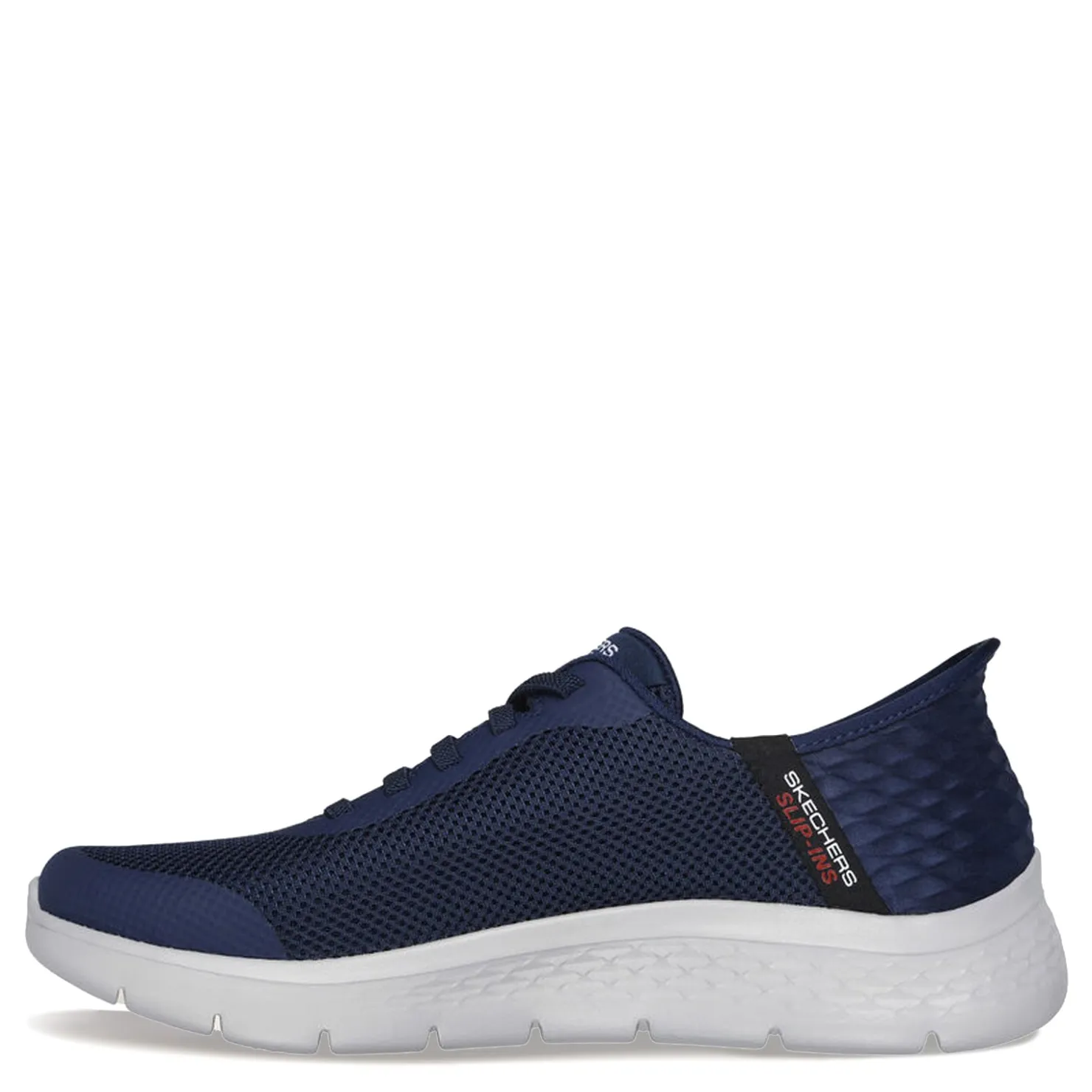 Walking*Skechers Men's , Slip-ins: GO WALK Flex - Hands Up Walking Shoe Navy Grey