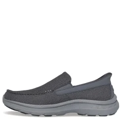 Slip-On Shoes*Skechers Men's , Slip-ins: Pollard - Wilfred Sneaker Gray Mesh