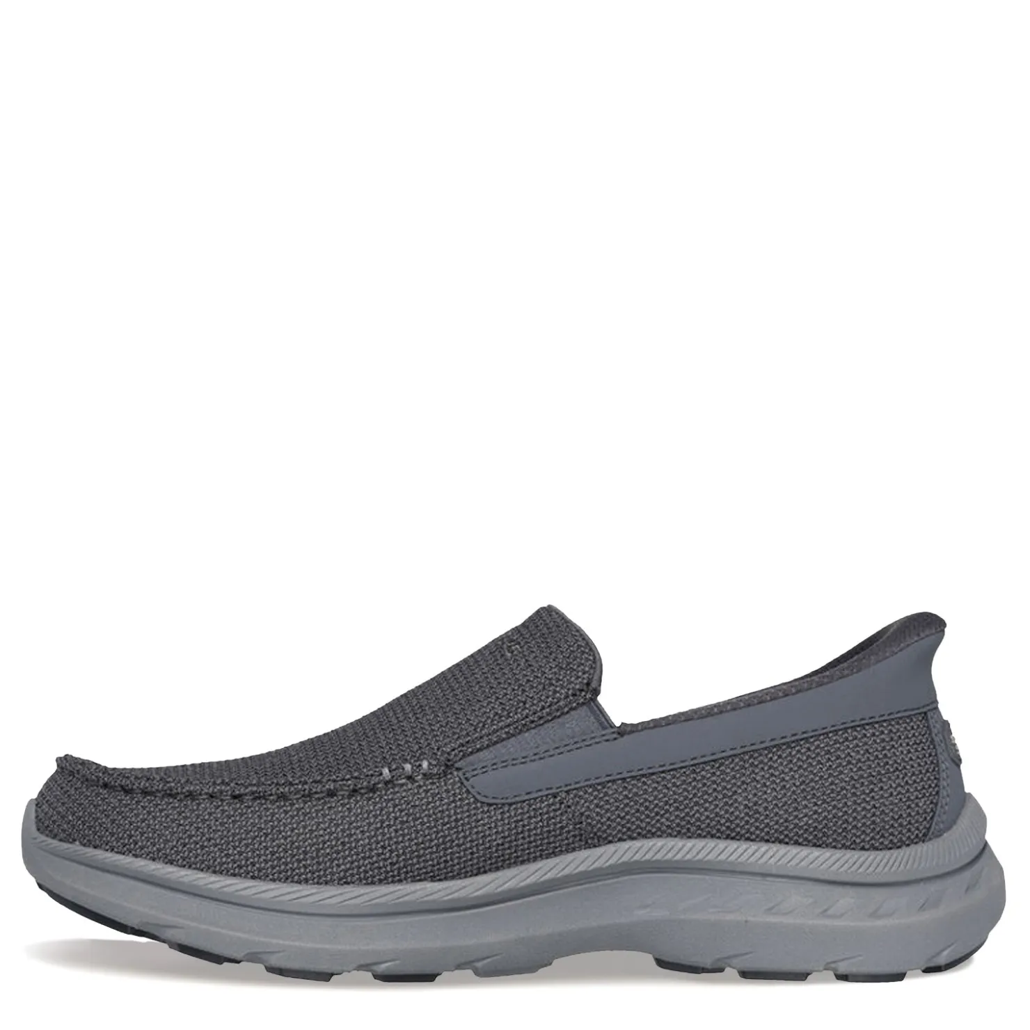Slip-On Shoes*Skechers Men's , Slip-ins: Pollard - Wilfred Sneaker Gray Mesh