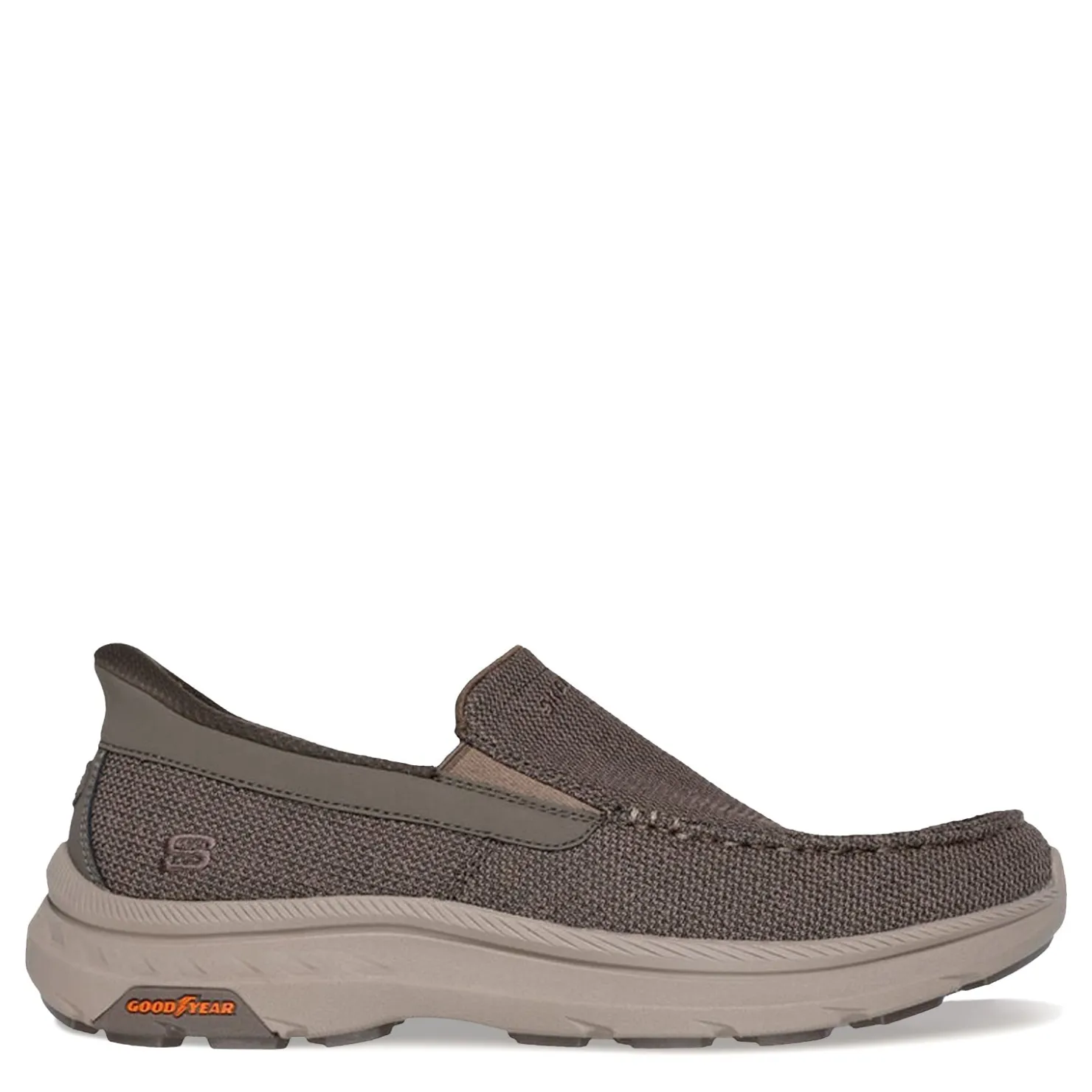 Slip-On Shoes*Skechers Men's , Slip-ins: Pollard - Wilfred Sneaker Taupe Mesh