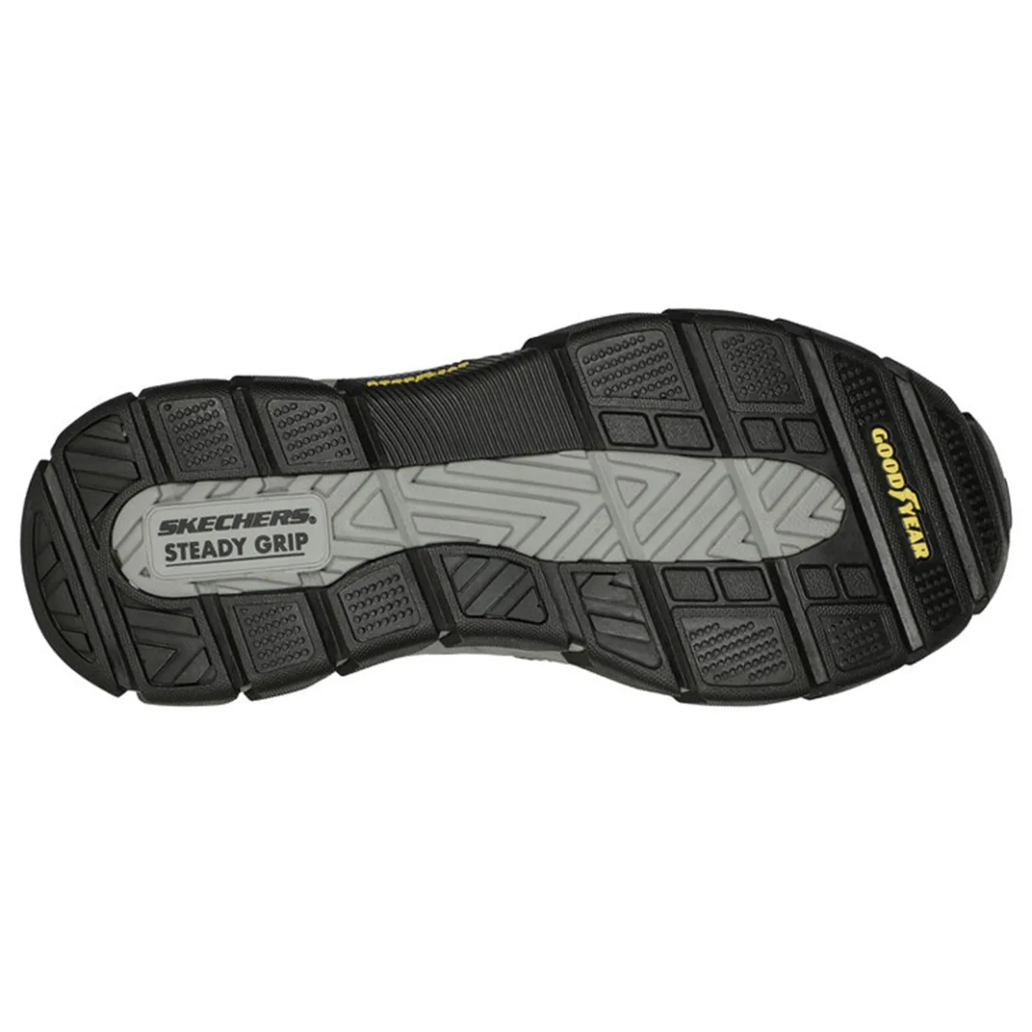 Loafers*Skechers Men's , Slip-ins Relaxed Fit: Respected - Holmgren Slip-On Charcoal Canvas