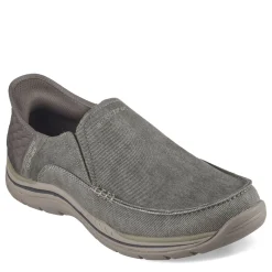 Slip-On Shoes*Skechers Men's , Slip-ins Relaxed Fit: Expected - Cayson Slip-On Khaki Canvas