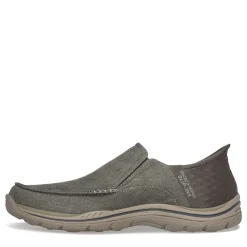 Slip-On Shoes*Skechers Men's , Slip-ins Relaxed Fit: Expected - Cayson Slip-On Khaki Canvas