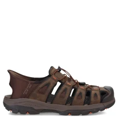 Sandals*Skechers Men's , Slip-ins Relaxed Fit: Tresmen - Norvick Sandal Chocolate