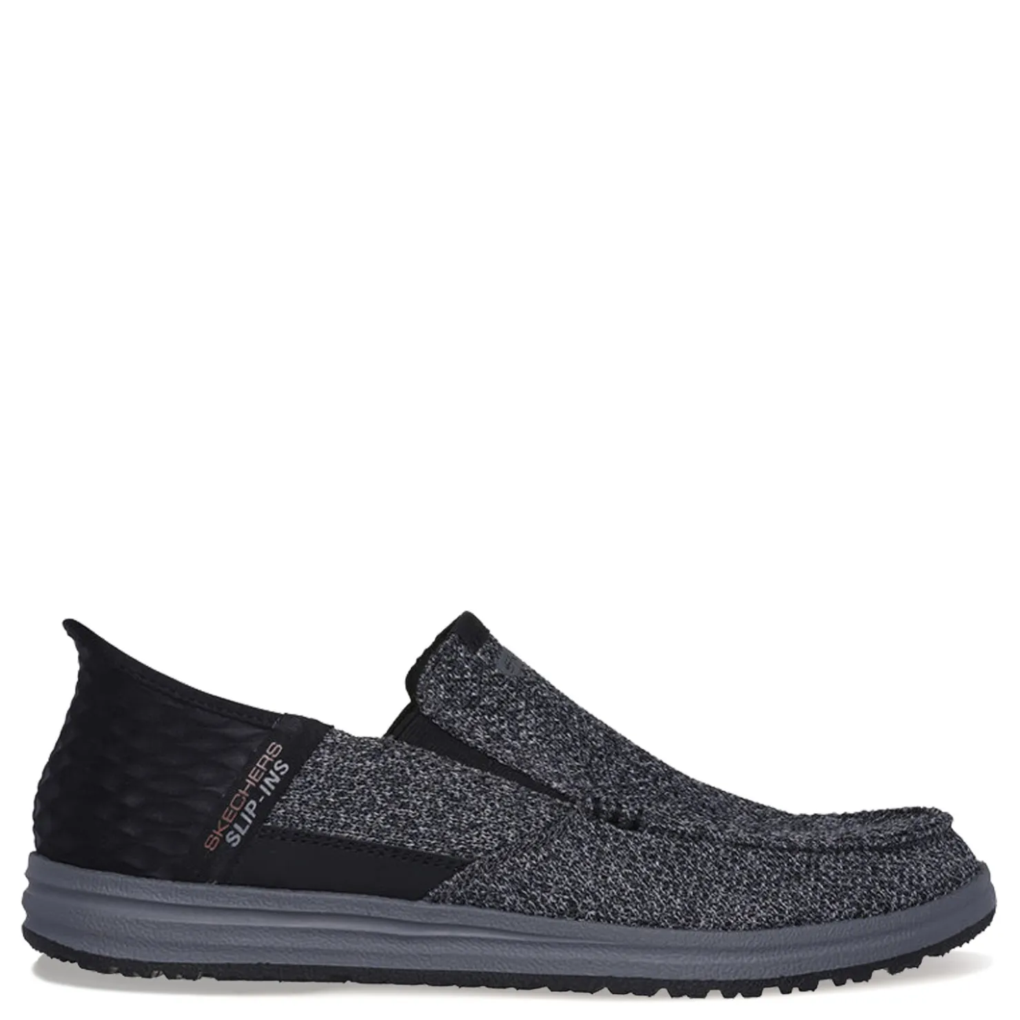 Loafers*Skechers Men's , Slip-ins Relaxed Fit: Melson - Bentin Slip-On Black