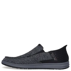 Loafers*Skechers Men's , Slip-ins Relaxed Fit: Melson - Bentin Slip-On Black