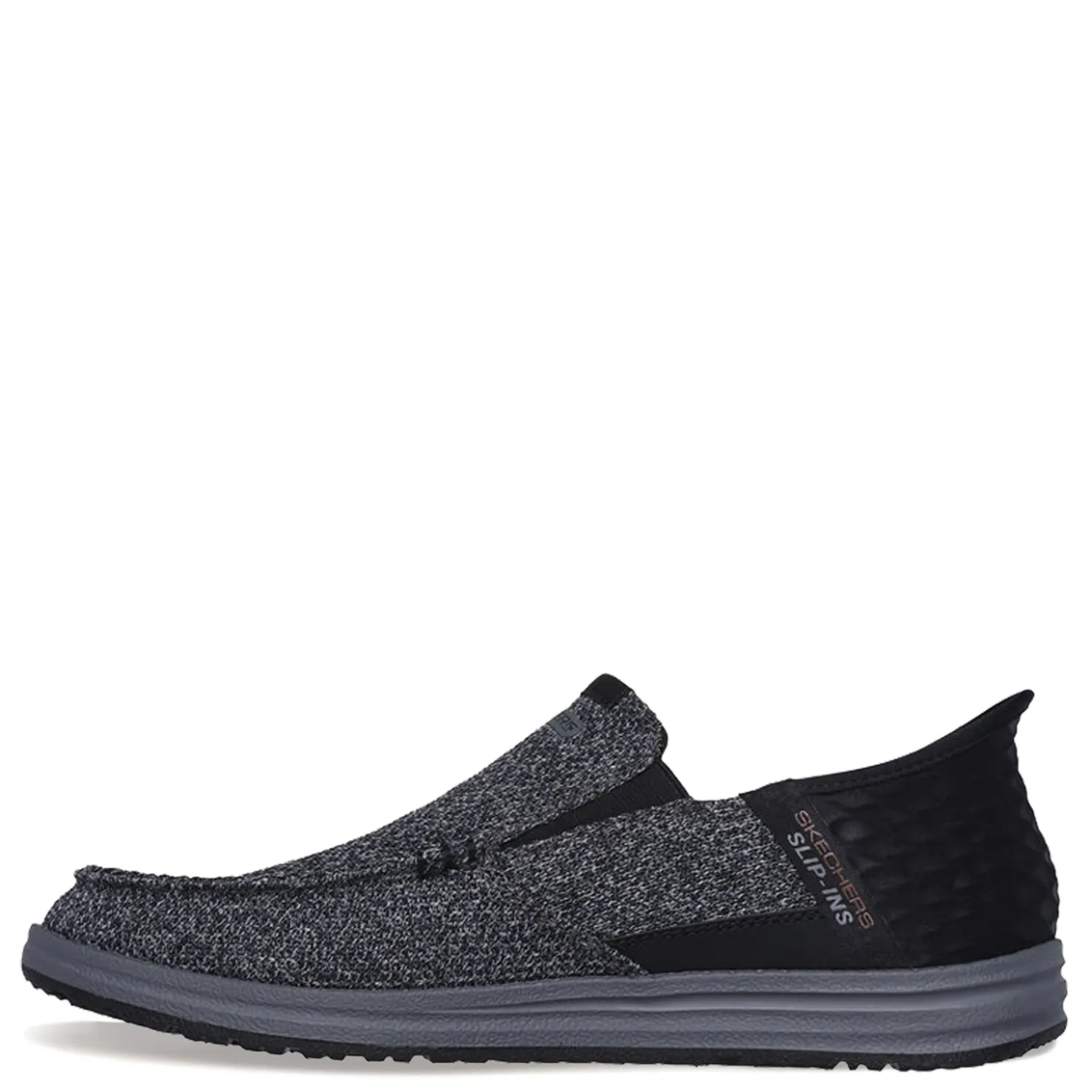 Loafers*Skechers Men's , Slip-ins Relaxed Fit: Melson - Bentin Slip-On Black
