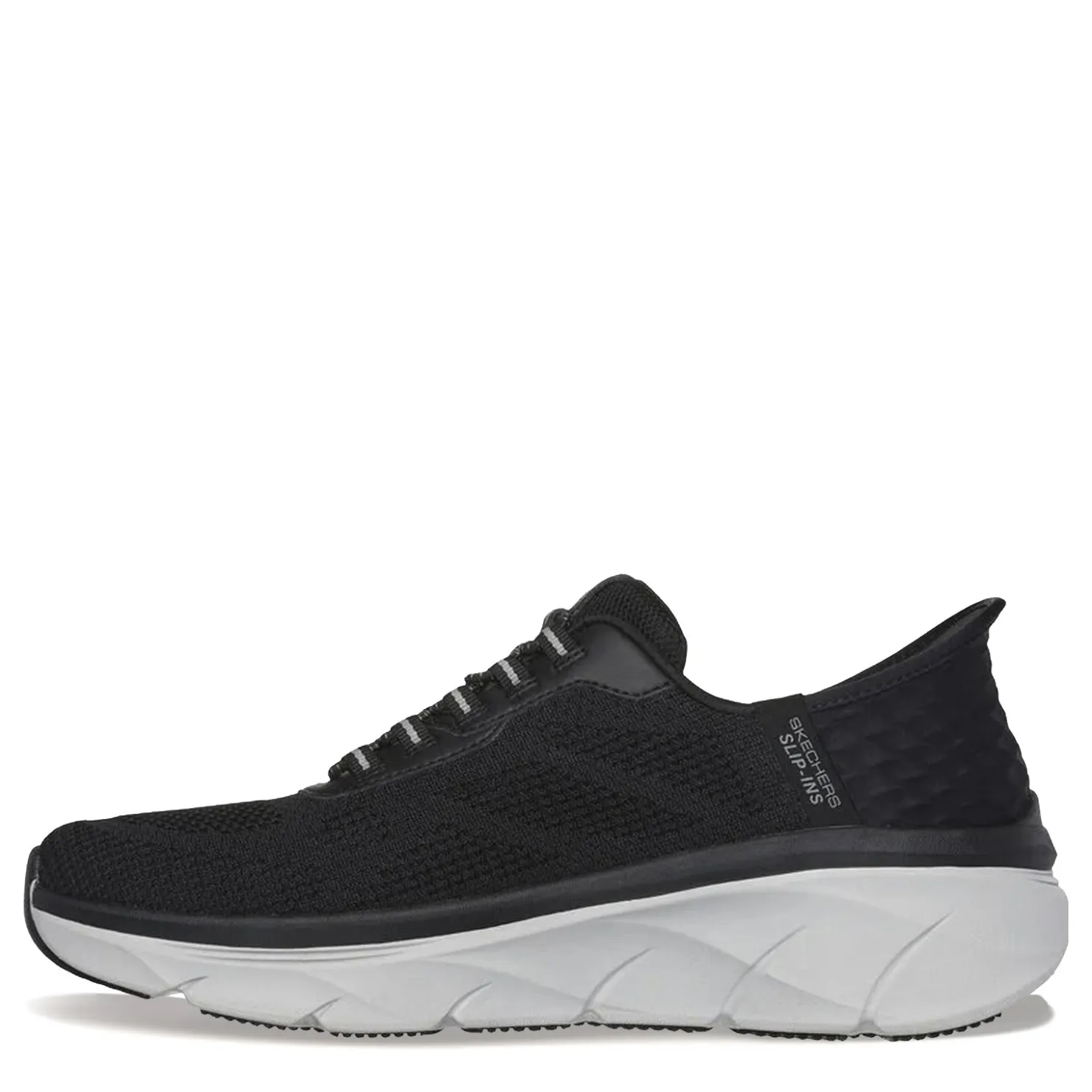 Walking*Skechers Men's , Slip-ins Relaxed Fit: D'Lux Walker 2.0 - Rezinate Sneaker Black/Grey