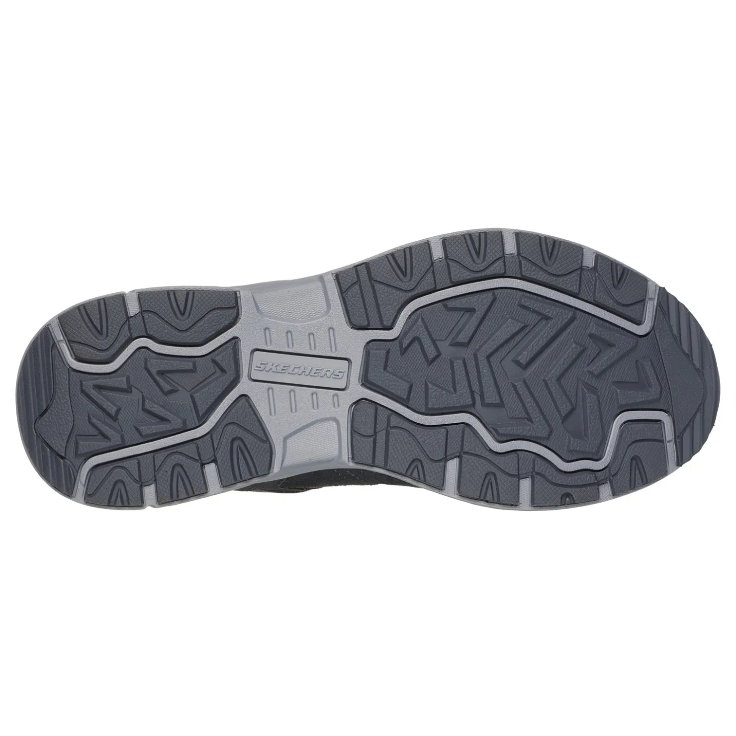 Sneakers & Athletics*Skechers Men's , Slip-ins Relaxed Fit: Oak Canyon - Consistent Winner Sneaker - Wide Width Grey/Orange