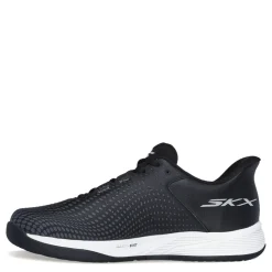 Court*Skechers Men's , Slip-ins Relaxed Fit: Viper Court Reload Pickleball Shoe Black/White