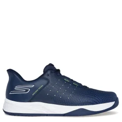 Court*Skechers Men's , Slip-ins Relaxed Fit: Viper Court Reload Pickleball Shoe Navy/Yellow