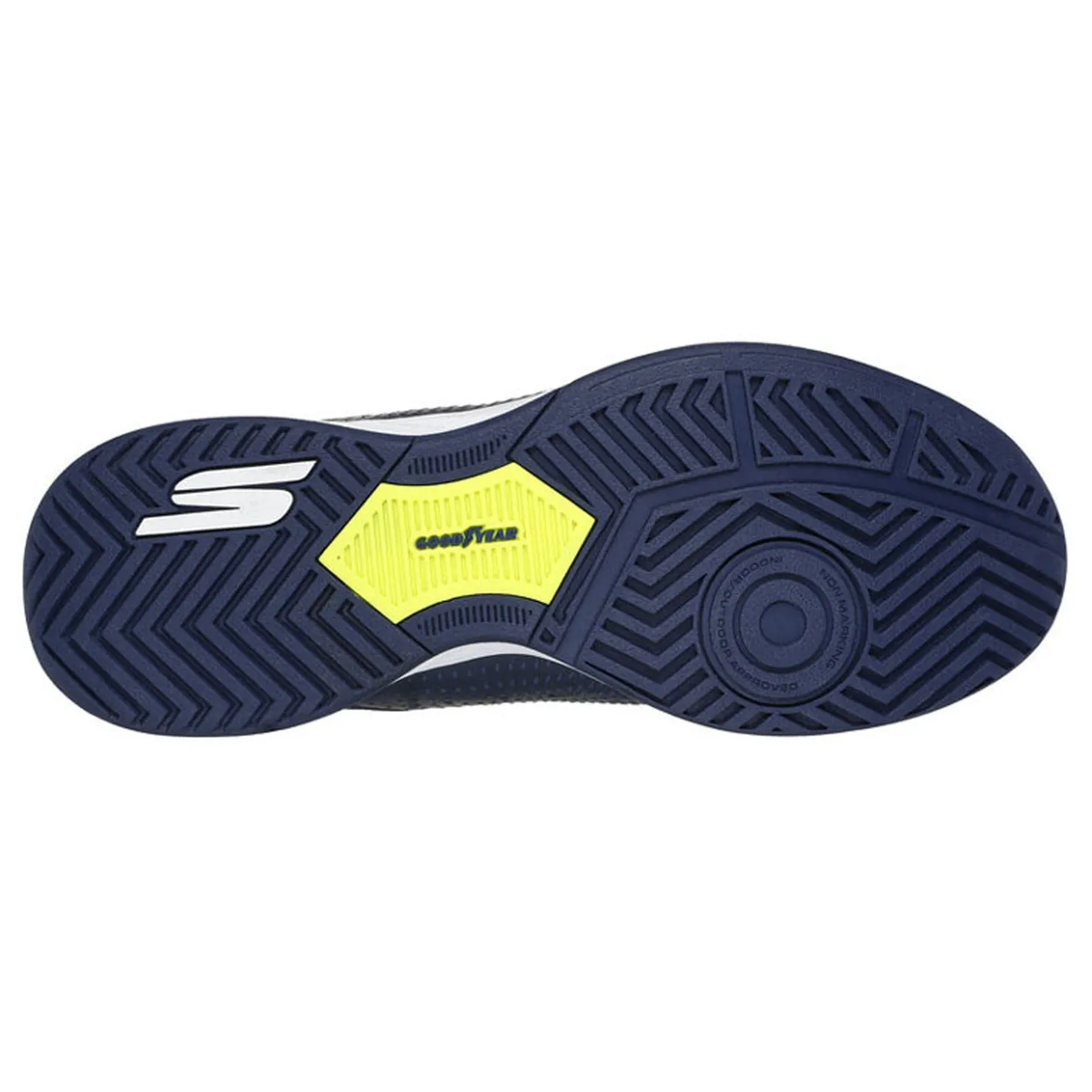 Court*Skechers Men's , Slip-ins Relaxed Fit: Viper Court Reload Pickleball Shoe Navy/Yellow