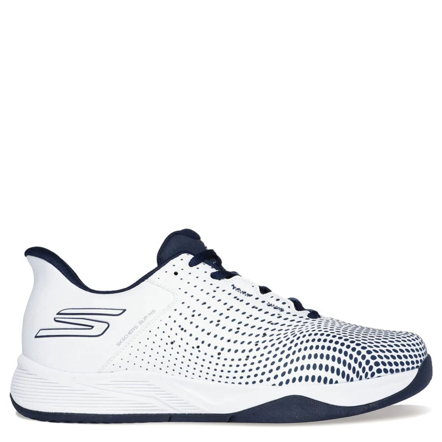 Sneakers & Athletics*Skechers Men's , Slip-ins Relaxed Fit: Viper Court Reload Pickleball Shoe White/Navy