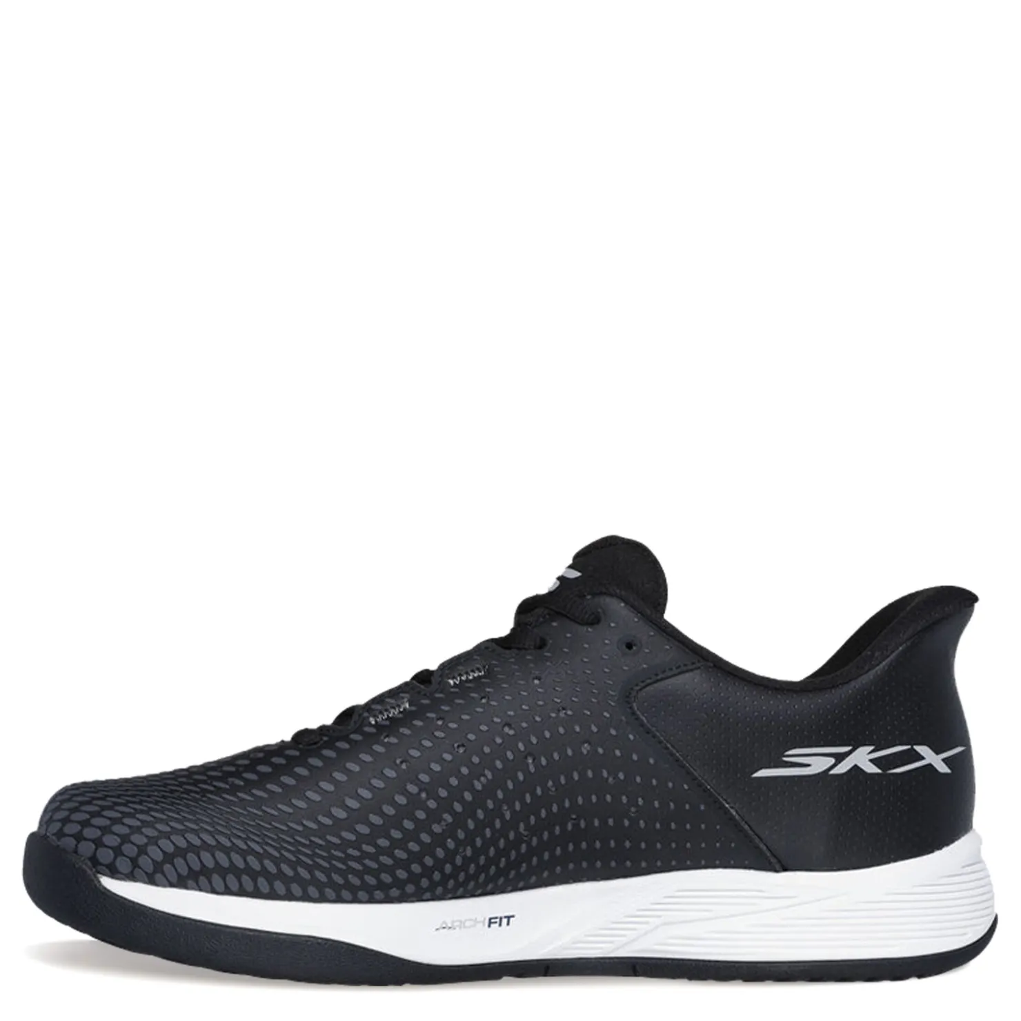 Court*Skechers Men's , Slip-ins Relaxed Fit: Viper Court Reload Pickleball Shoe - Wide Width Black/White