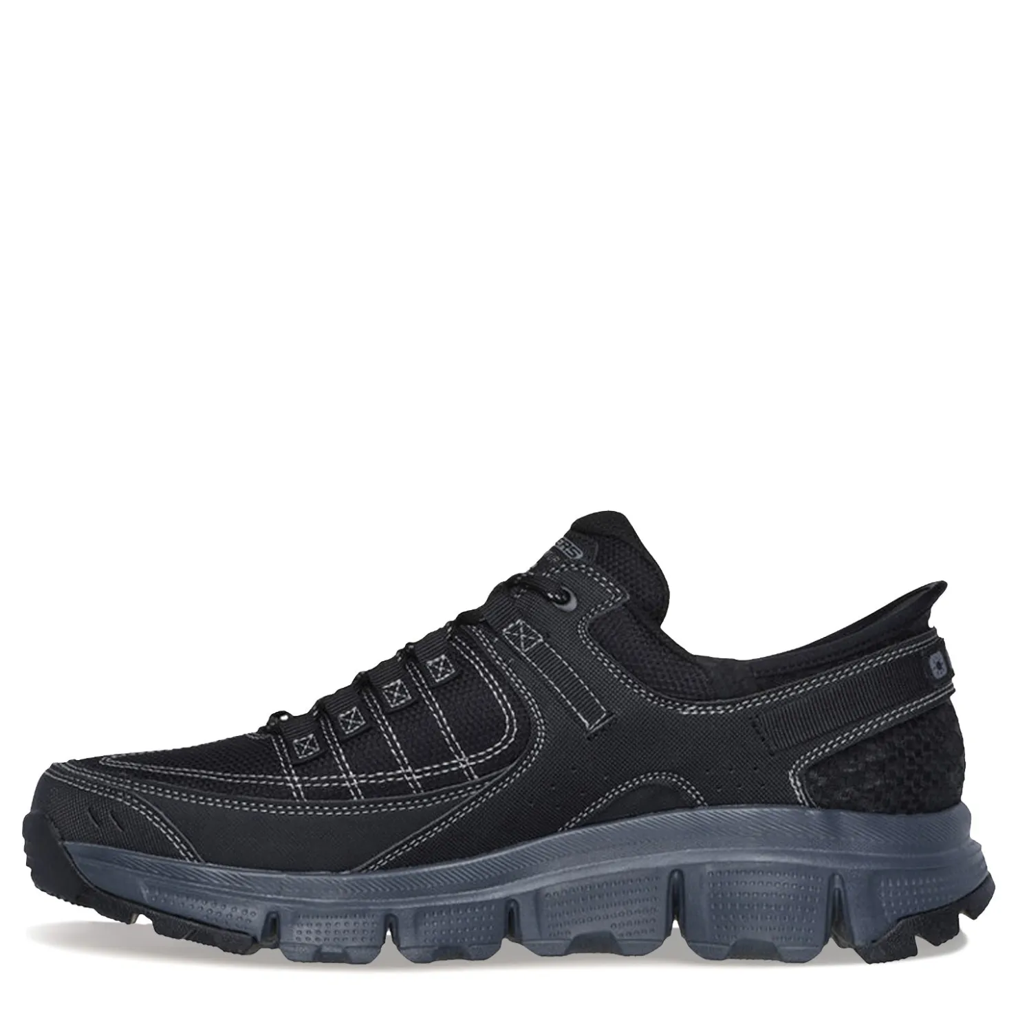 Slip-On Shoes*Skechers Men's , Slip-ins: Summits AT Hiking Shoe - Wide Width Black/Charcoal