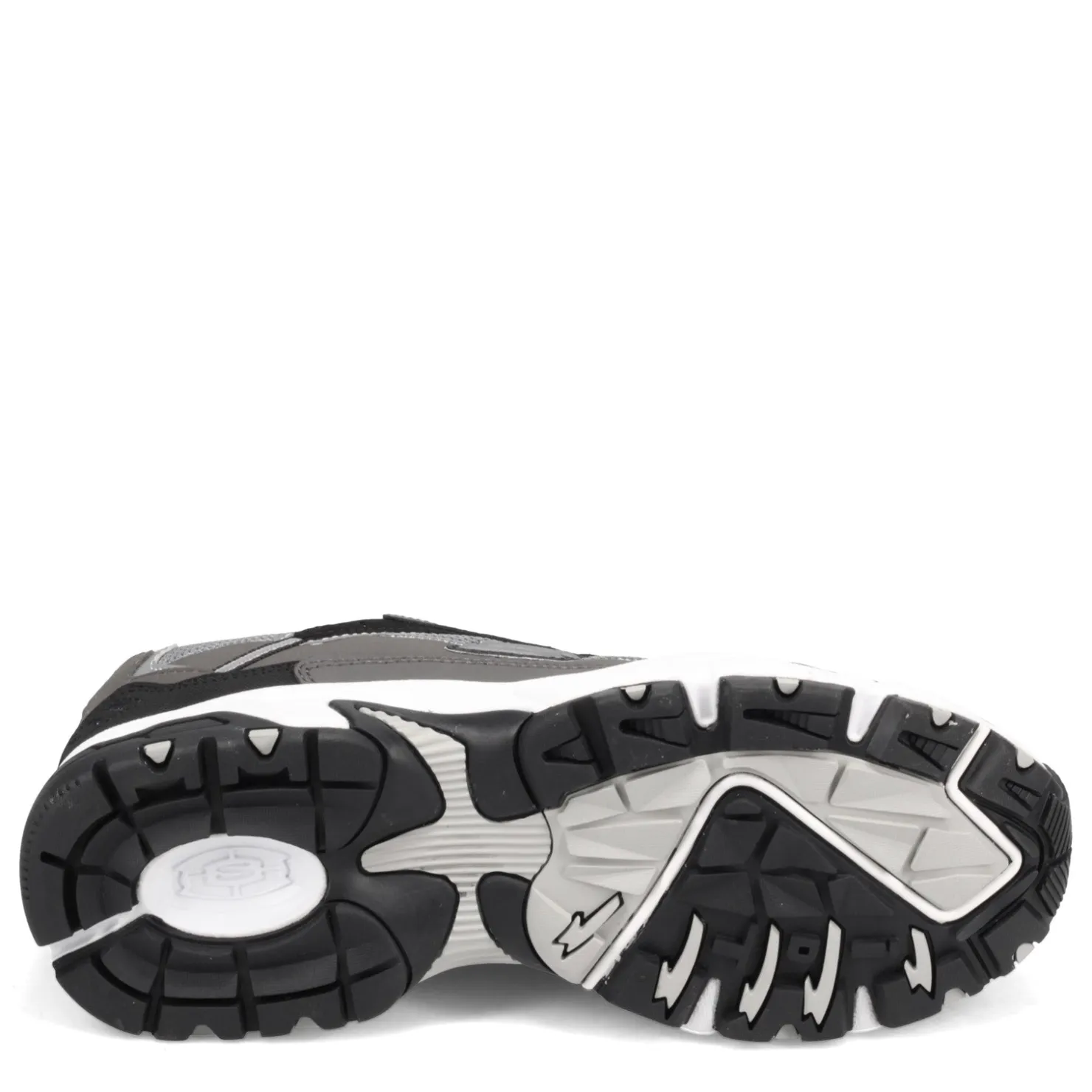 Walking*Skechers Men's , Stamina - Cutback Sneaker - Wide Width Charcoal/Black