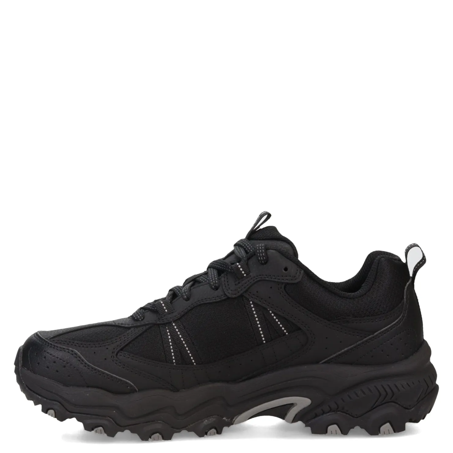 Sneakers & Athletics*Skechers Men's , Stamina AT - Upper Stitch Hiking Shoe - Wide Width Black/Black