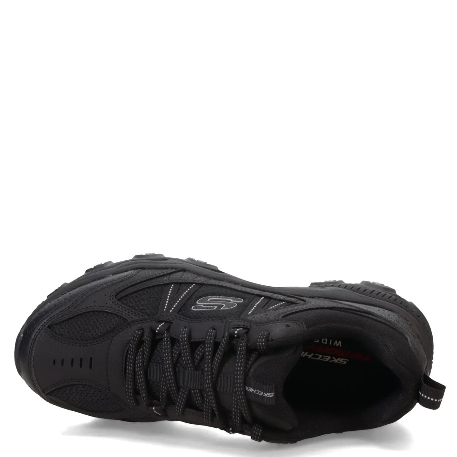 Sneakers & Athletics*Skechers Men's , Stamina AT - Upper Stitch Hiking Shoe - Wide Width Black/Black
