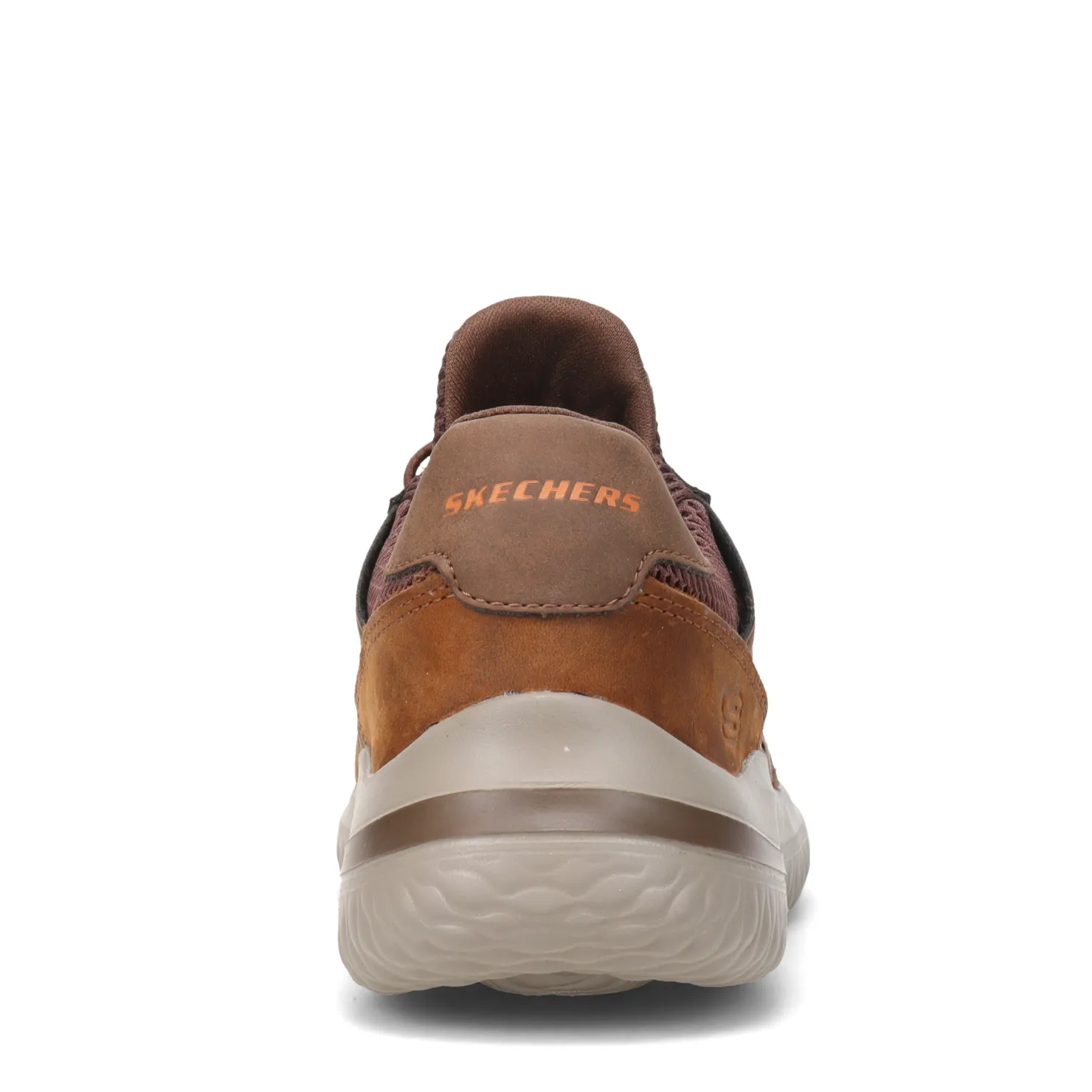Fashion & Street*Skechers Men's Street, Delson 3.0 - Ezra Sneaker - Wide Width Dark Brown