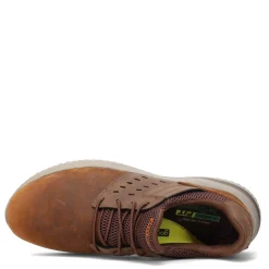 Fashion & Street*Skechers Men's Street, Delson 3.0 - Ezra Sneaker - Wide Width Dark Brown