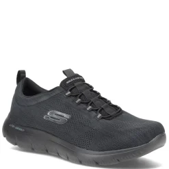 Sneakers & Athletics*Skechers Men's , Summits - Louvin Sneaker Black/Black