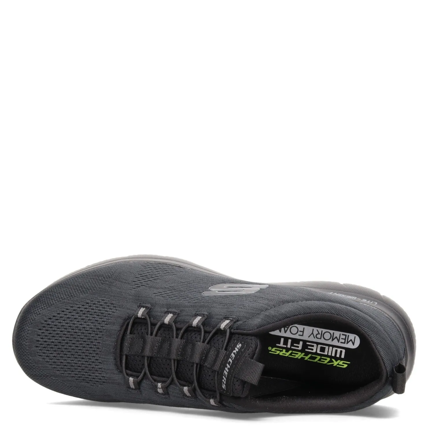 Sneakers & Athletics*Skechers Men's , Summits - Louvin Sneaker Black/Black
