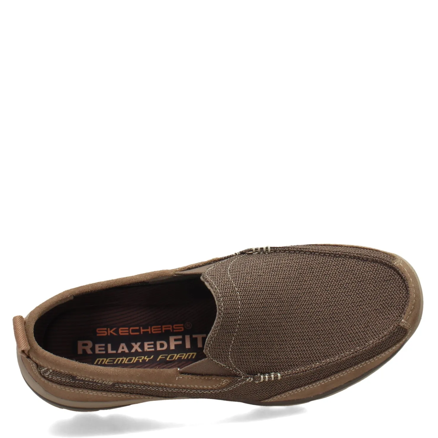 Slip-On Shoes*Skechers Men's , Superior Milford Slip on Shoe Wide Width Brown