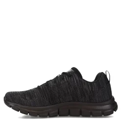 Running*Skechers Men's , Track - Front Runner Sneaker - Wide Width Black/Black