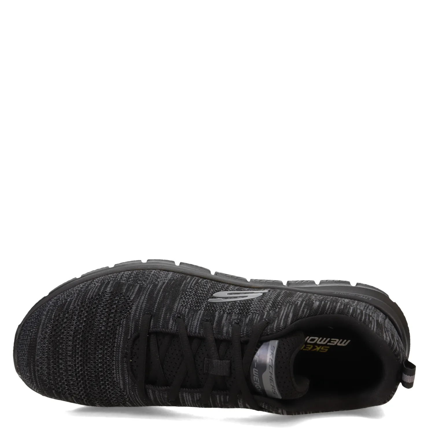 Running*Skechers Men's , Track - Front Runner Sneaker - Wide Width Black/Black