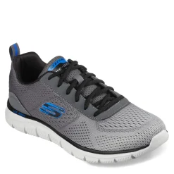 Sneakers & Athletics*Skechers Men's , Track - Ripkent Sneaker Charcoal/Grey