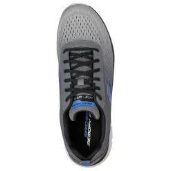 Sneakers & Athletics*Skechers Men's , Track - Ripkent Sneaker Charcoal/Grey