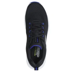 Walking*Skechers Men's , Vapor Foam Sneaker Black/Blue