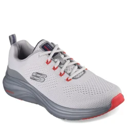 Walking*Skechers Men's , Vapor Foam Sneaker Grey/Orange