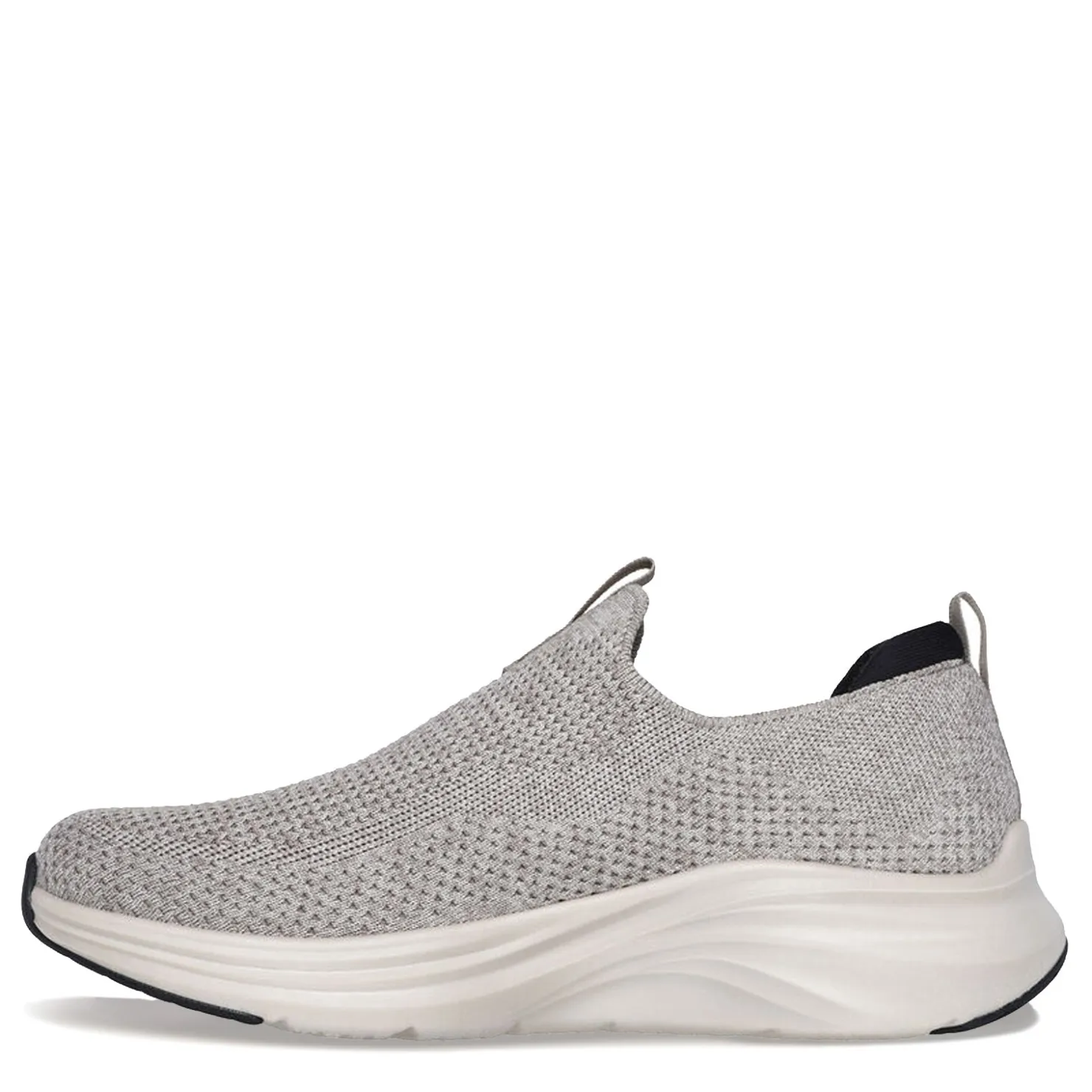 Slip-On Shoes*Skechers Men's , Vapor Foam - Oxulus Sneaker - Wide Width Taupe/Black