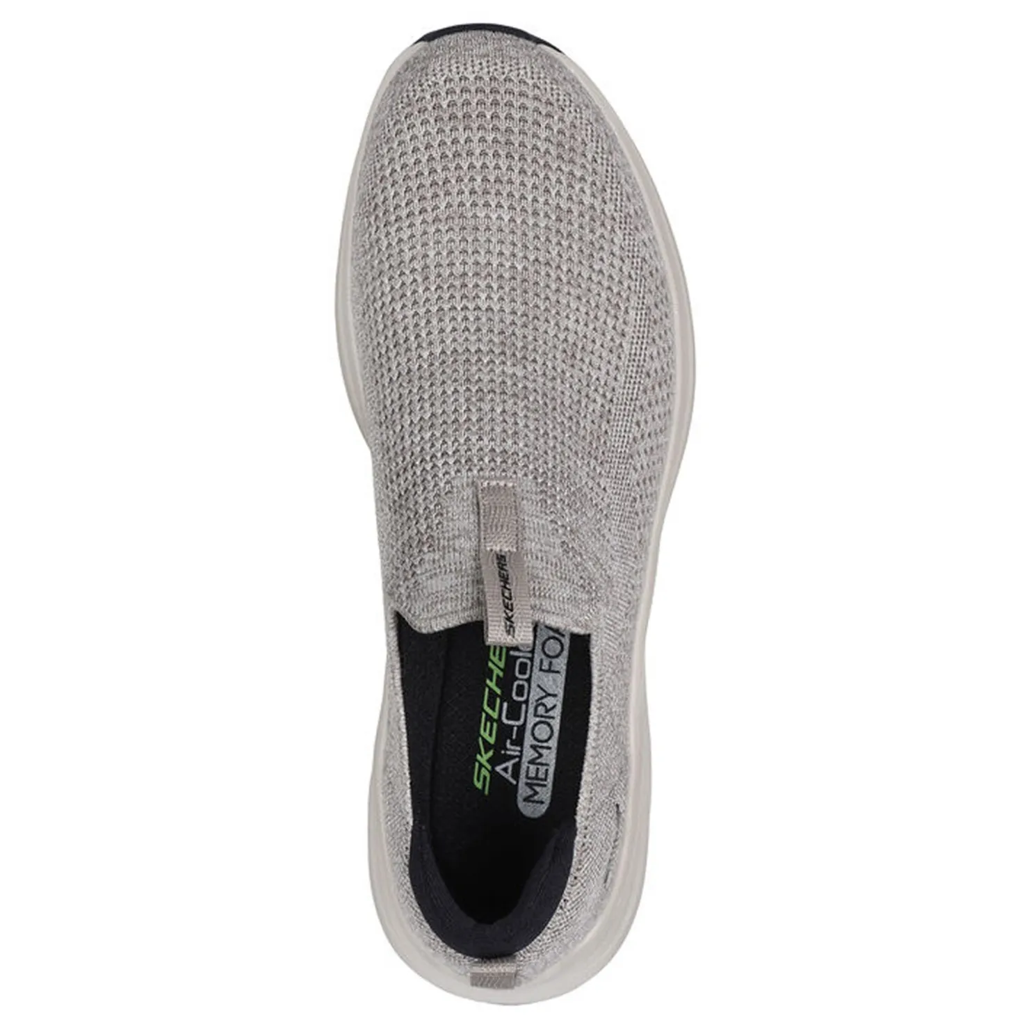 Slip-On Shoes*Skechers Men's , Vapor Foam - Oxulus Sneaker - Wide Width Taupe/Black
