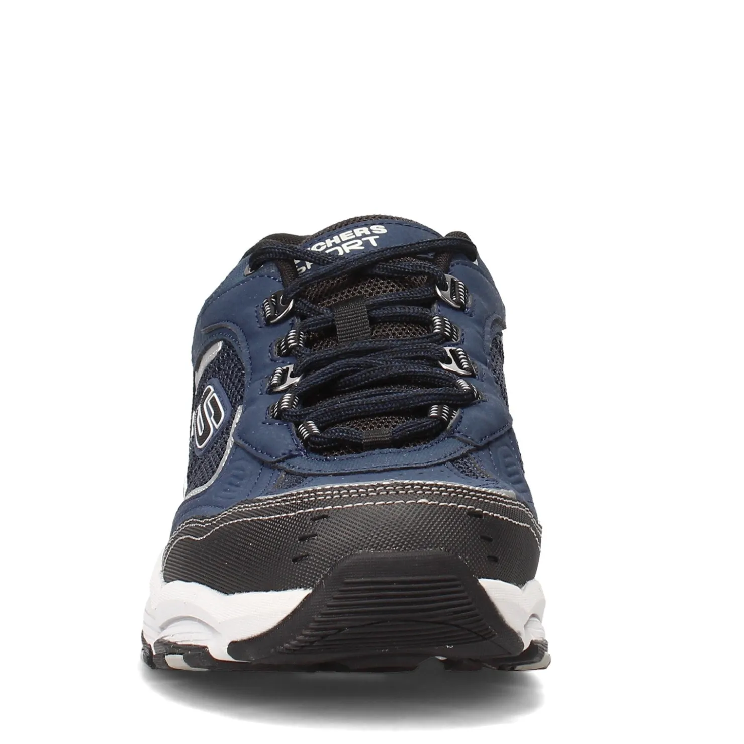 Walking*Skechers Men's , Vigor 3.0 Sneaker - Wide Width Navy/Black