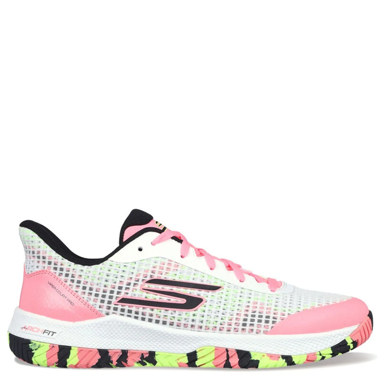 Sneakers & Athletics*Skechers Men's , Viper Court Pro - Pickleball Shoe White Multi