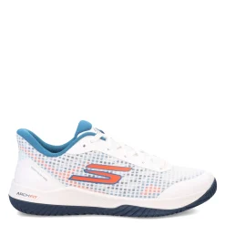 Court*Skechers Men's , Viper Court Pro - Pickleball Shoe White/Turquoise