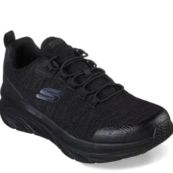 Sneakers & Athletics*Skechers Work Men's , D'Lux Walker SR - Luxir Work Shoe Black
