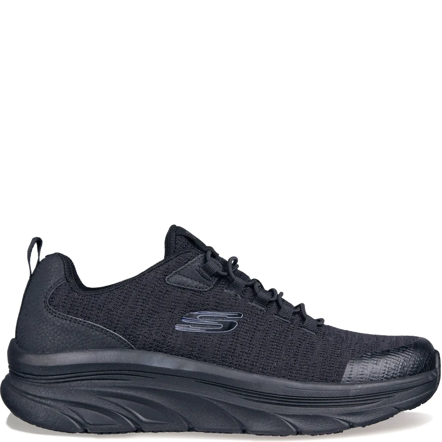 Work & Safety*Skechers Work Men's , D'Lux Walker SR - Luxir Work Shoe - Wide Width Black