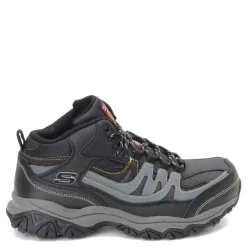 Sneakers & Athletics*Skechers Work Men's , Relaxed Fit: Holdredge - Rebem ST Boot - Wide Width Black/Charcoal
