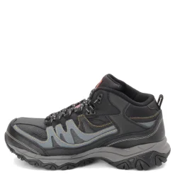 Sneakers & Athletics*Skechers Work Men's , Relaxed Fit: Holdredge - Rebem ST Boot - Wide Width Black/Charcoal